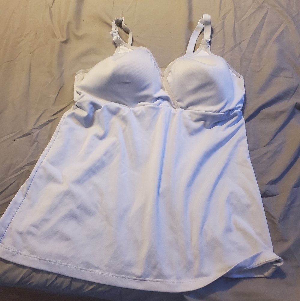 Nursing tank top